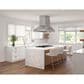 Zephyr Titan 54" Externally Vented Island Range Hood with TruHue in Stainless Steel, , large