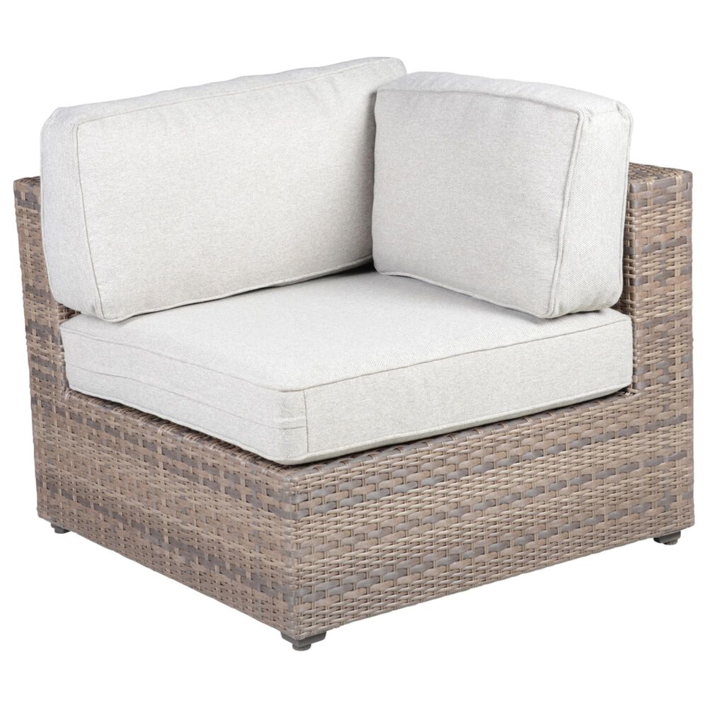 Steve Silver Co. Tamyra 7-Piece Patio Sectional Set in Beige, , large