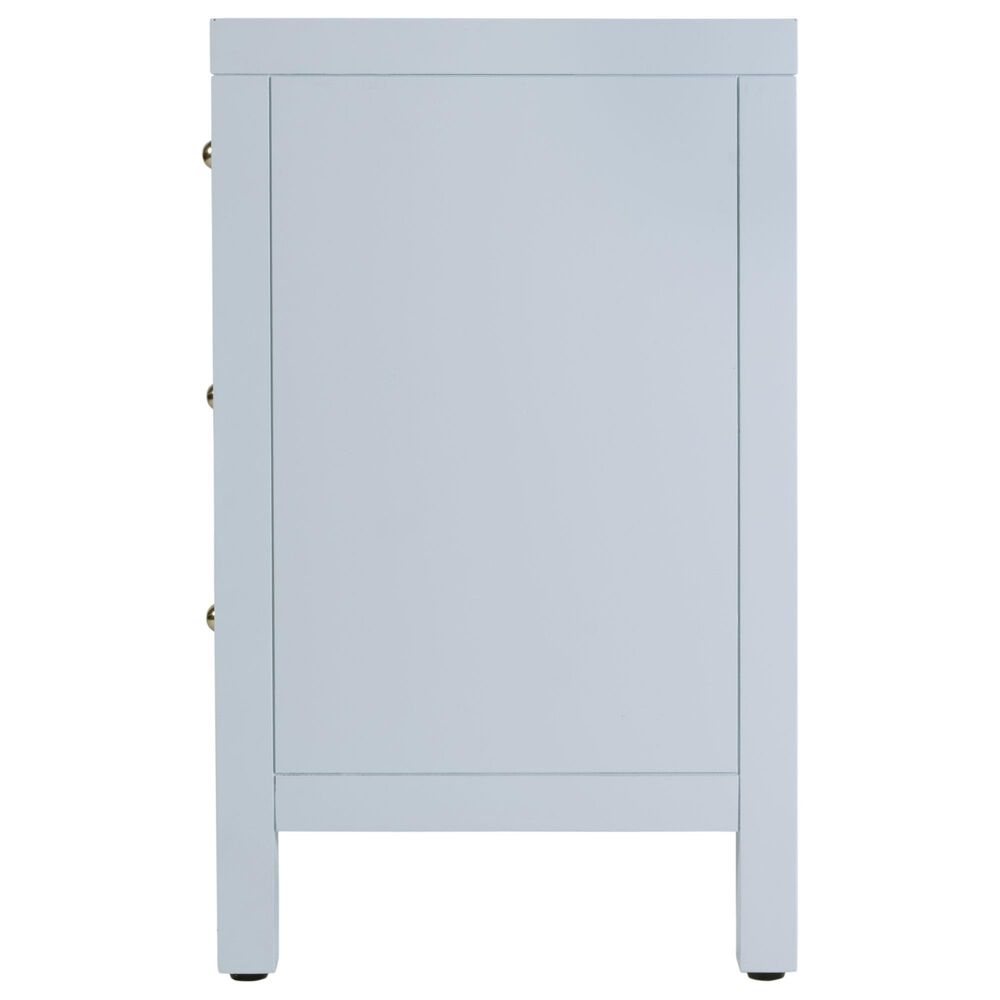 Butler Specialty Company Nora 3 Drawer Nightstand in Light Blue, , large