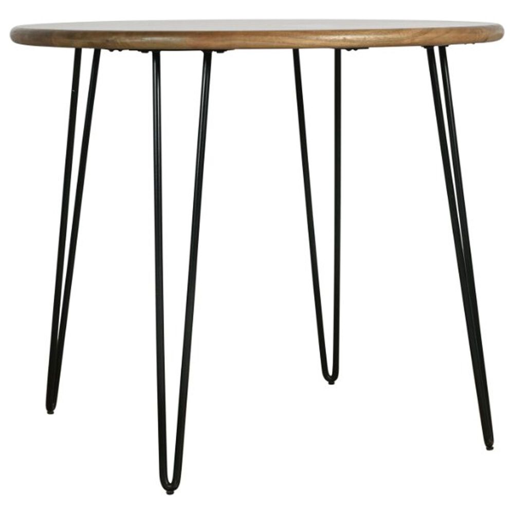 Waltham Brennan and Maddox 5-Piece Counter Dining Set in Black and Golden Brown, , large