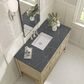James Martin Vanities Breckenridge 48" Single Vanity in Whitewashed Oak with 3 cm Parisien Bleu Quartz Top, , large