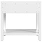 Butler Specialty Company Nora 1-Drawer 30" Nightstand in Smooth White, , large