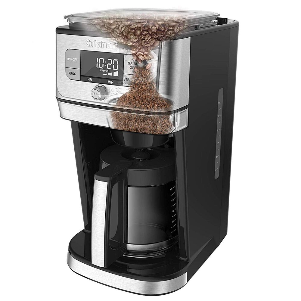 Cuisinart Burr Grind & Brew 12Cup Coffeemaker Nebraska Furniture Mart