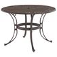Homestyles Sanibel 5-Piece 48" Dining Set with Swivel Chairs in Brown, , large
