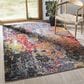 Safavieh Monaco MNC266M 4" x 5"7" Blue and Orange Area Rug, , large