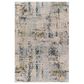 Surya Laila 6"7" Round Teal, Saffron, Sage, Gray and Cream Area Rug, , large