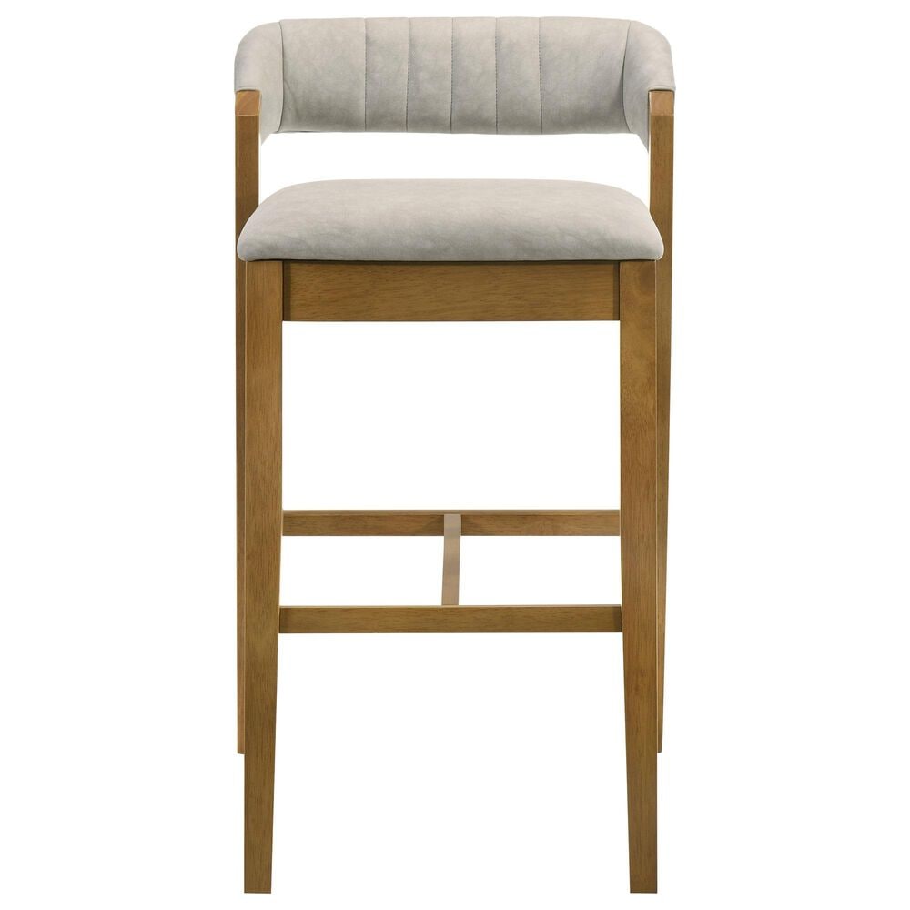 Armen Living Landyn 30" Bar Stool in Amber Glow, , large