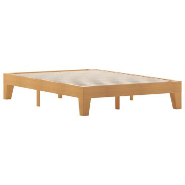 Flash Furniture Evelyn Twin Platform Bed in Natural Pine, , large