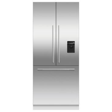 Fisher and Paykel 36" Integrated French Door Panel I&W with 84" High in Stainless Steel, , large