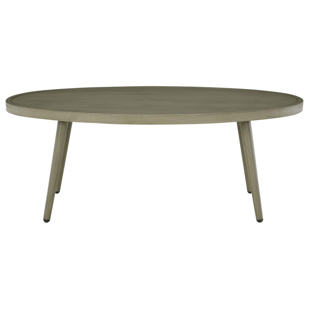 Ashley Swiss Valley Outdoor Coffee Table in Beige, , large