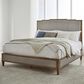 Ashley Sharlance California King Upholstered Panel Bed in Light Brown, , large