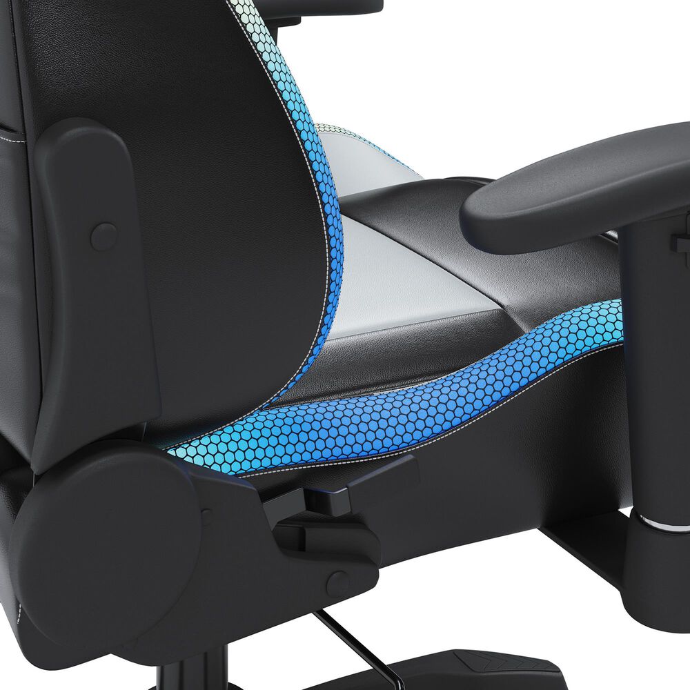 Ashley Lynxtyn Swivel Desk Chair in Black, , large