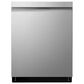 LG 24" Fully Integrated Pocket Handle Smart Built-In Dishwasher in PrintProof Stainless Steel, , large