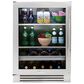 True Residential 5.6 Cu. Ft. Undercounter Beverage Center with Right Hinge and Glass Door in Stainless Steel, , large