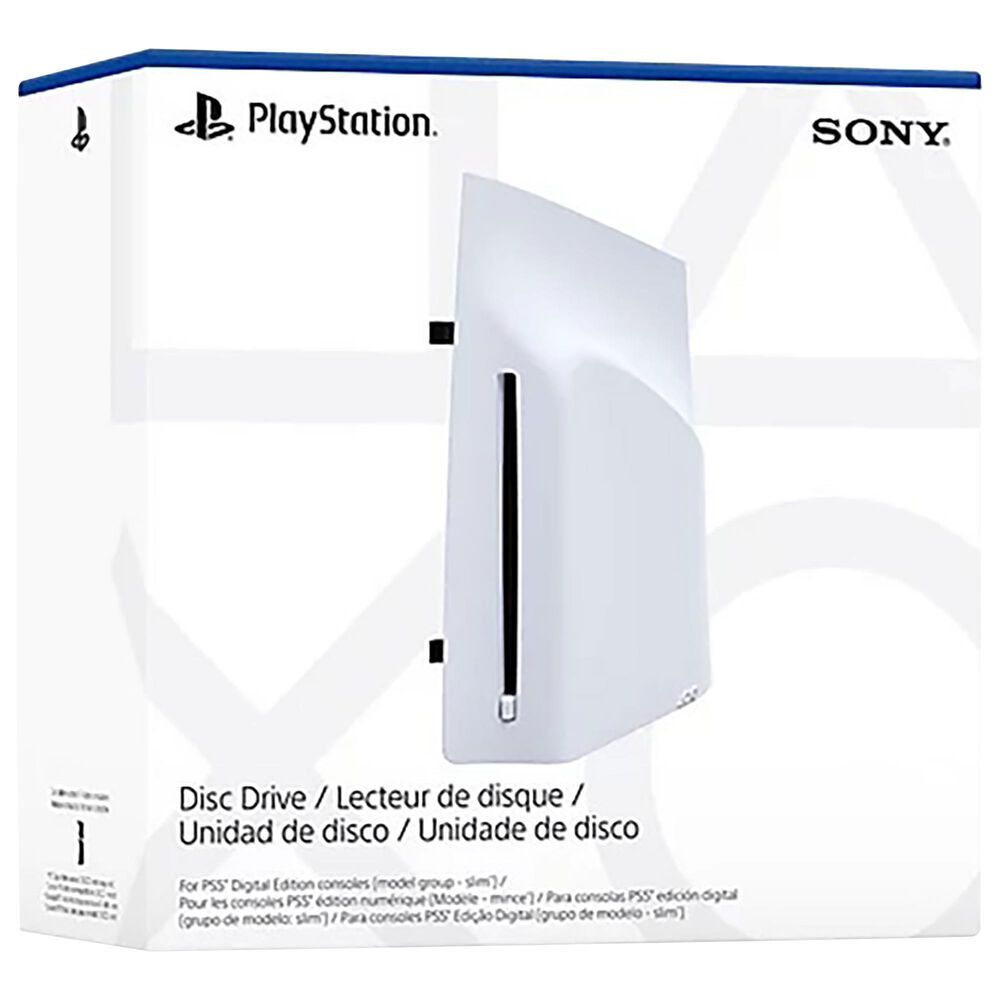 Sony Disc Drive for PS5 Digital Edition Consoles in White, , large