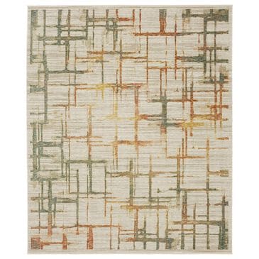 Karastan Memento Souvenir 8" x 10"5" Beige Area Rug, , large