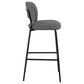 New Heritage Design Blythe Bar Stool in Black, , large