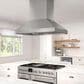 Zephyr Titan 54" Externally Vented Island Range Hood with TruHue in Stainless Steel, , large