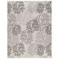 Nourison Garden Oasis Nautical Grey 8" x 10" Indoor/Outdoor Area Rug, , large
