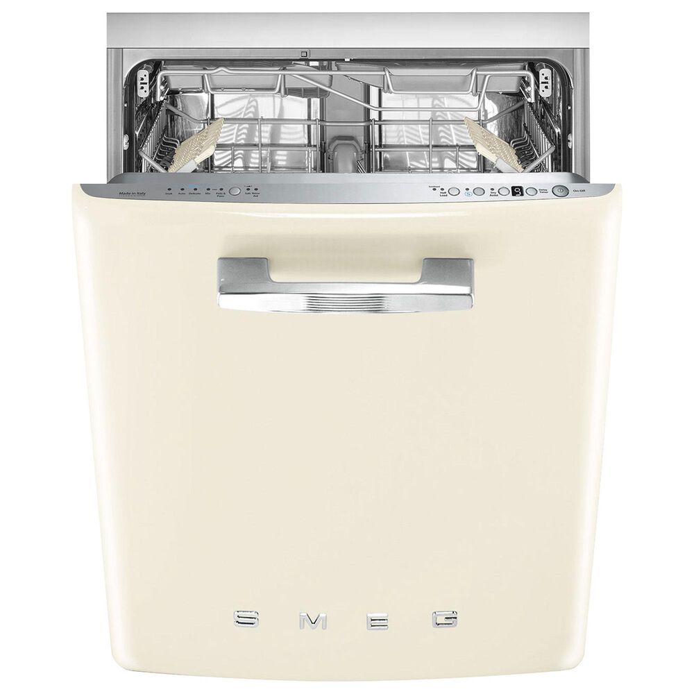 SMEG Retro-Style 24" Built-In Dishwasher in Cream, , large