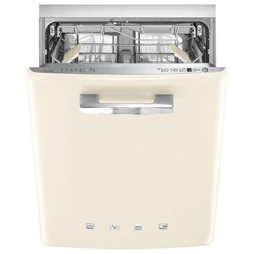 SMEG Retro-Style 24" Built-In Dishwasher in Cream, , large