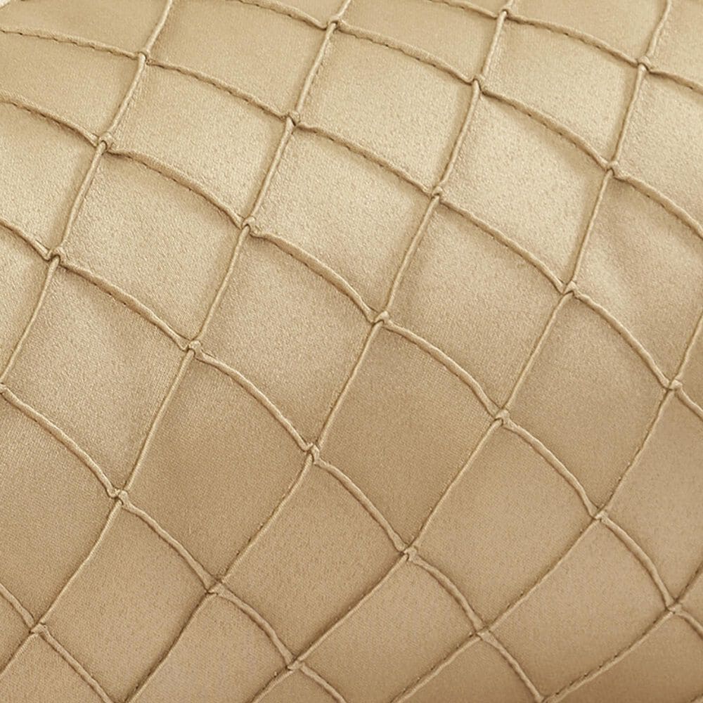J. Queen New York Potenza 7&quot; x 20&quot; Bolster Pillow in Gold, , large
