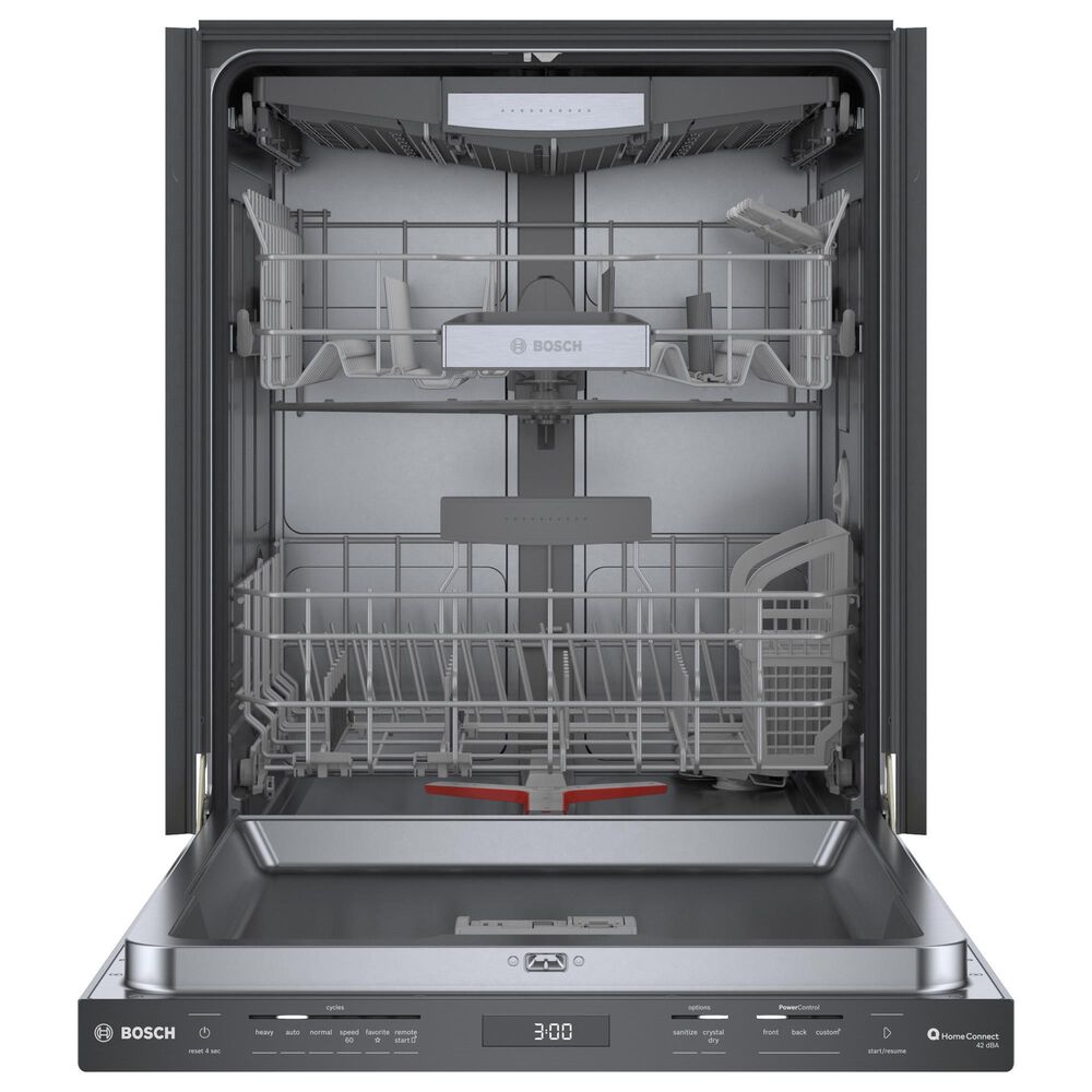 Bosch 800 Series 24&quot; Built In Dishwasher in Black Stainless Steel, , large
