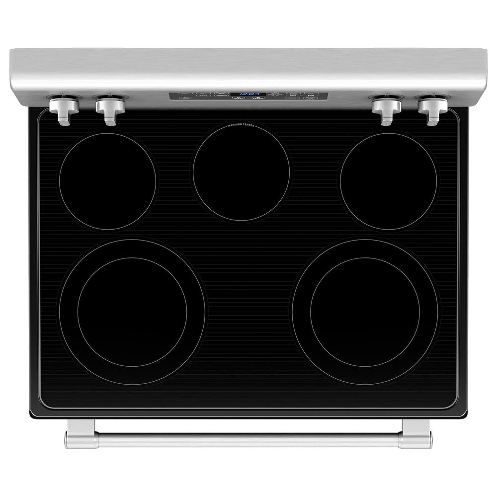 Maytag 5.3 Cu. Ft. Electric Range with Fan Convection in Fingerprint