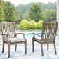 Ashley Rainier Ranch Arm Chair in Brown (Set of 2), , large