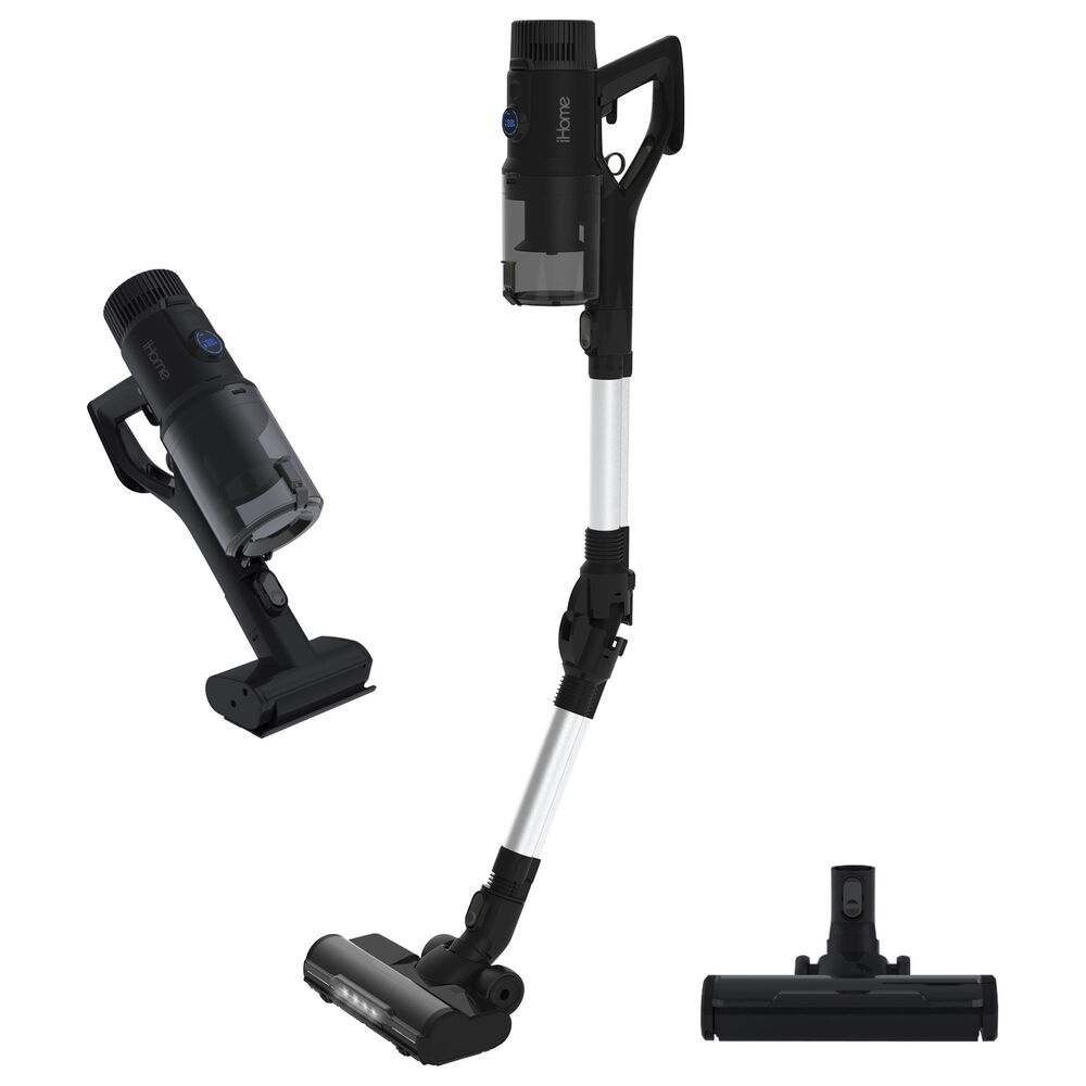 iHome V3 Cordless Stick Vacuum with Bagless in Black, , large