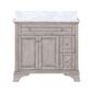 Aurafina Wainwright 36" Vanity with Top and Sink in Old Harbor Gray, , large