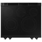 Samsung Bespoke Bespoke 6.3 Cu. Ft. Smart Slide-In Electric Smart Range with ADA Compliant in White Glass, , large