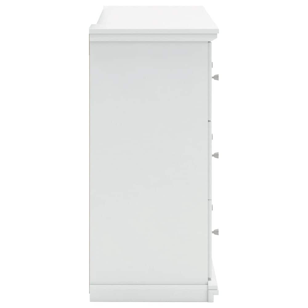 Ashley Bostwick Shoals 6-Drawer Dresser in White, , large