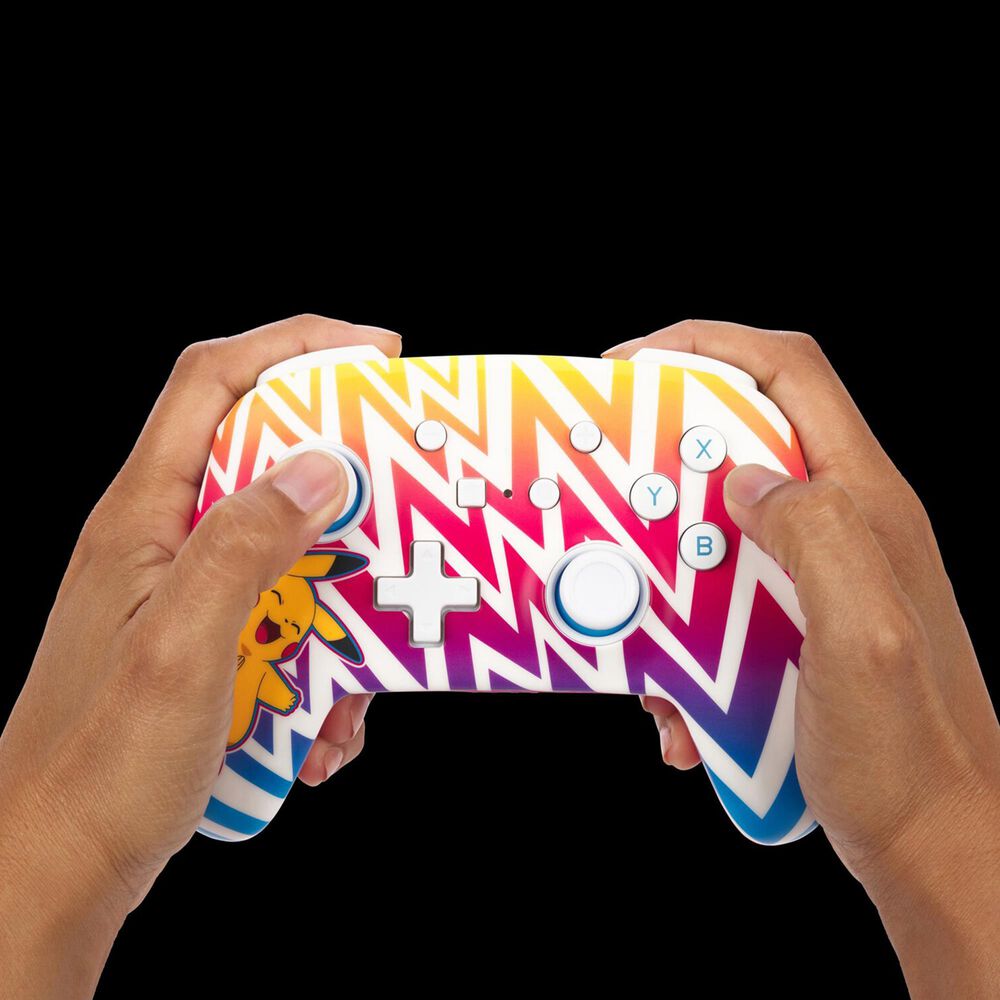 Surge Enhanced Wireless Controller for Nintendo Switch in Pikachu Vibrant, , large