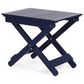 Hearth and Haven Folding Patio Side Table in Navy Blue, , large