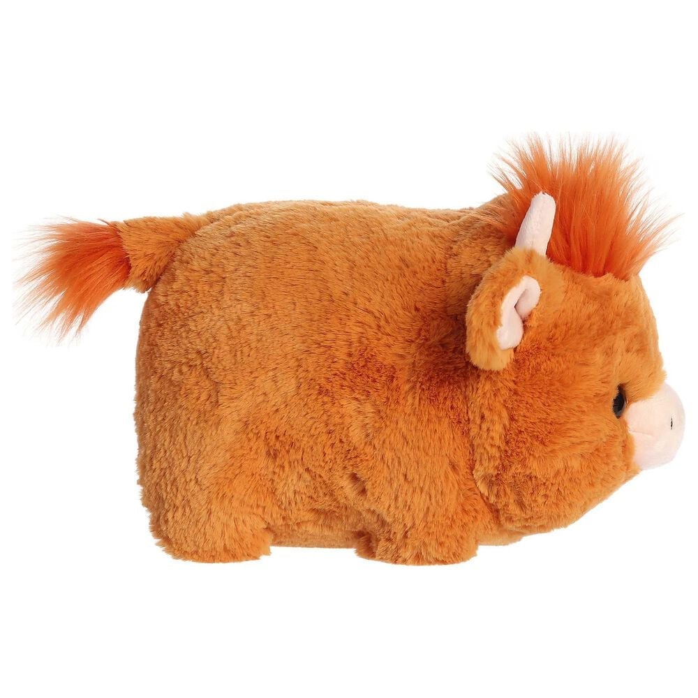 Aurora 10&quot; Hamish Highland Cow Stuffed Animal in Orange, , large