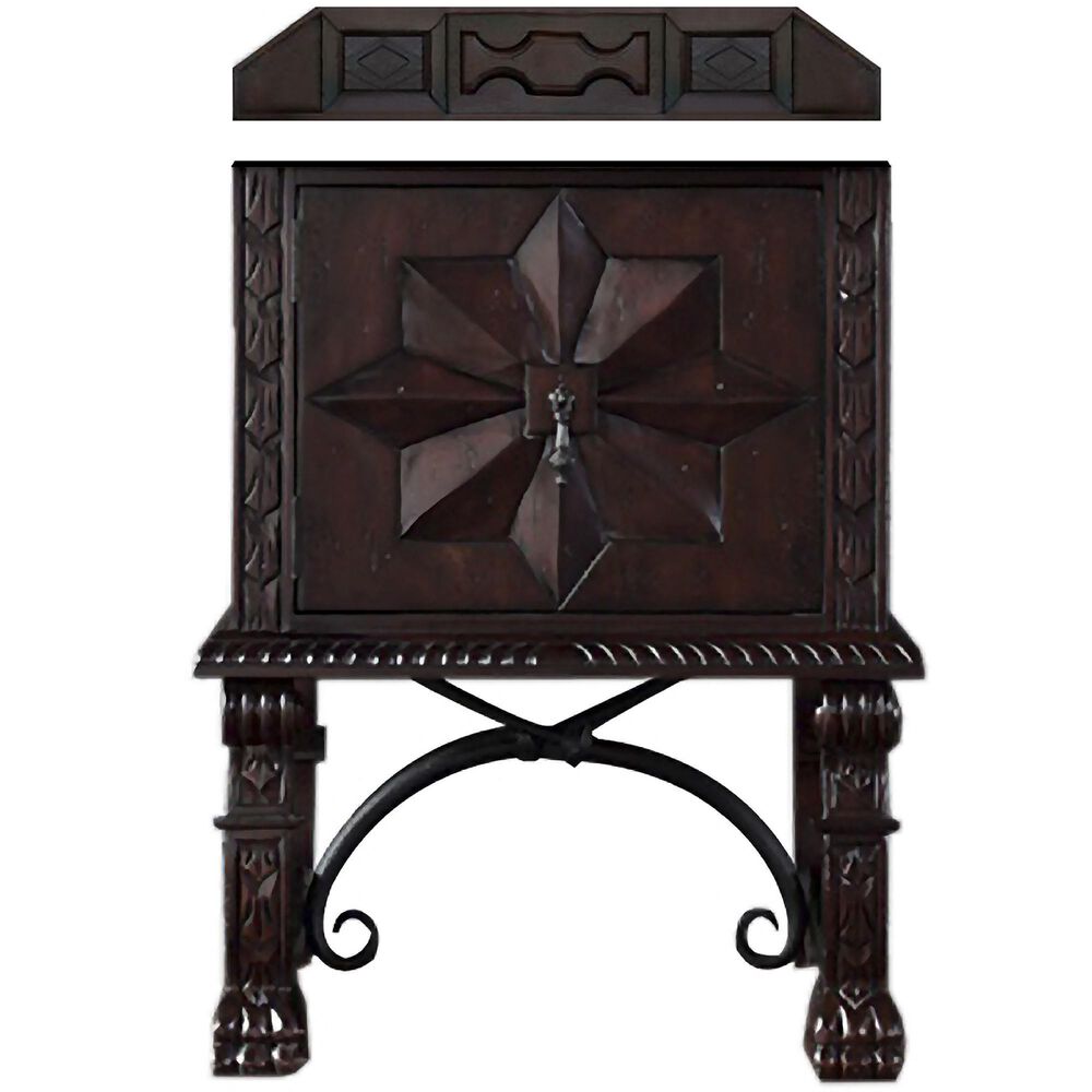 James Martin Balmoral 26" Single Bathroom Vanity Cabinet in Antique Walnut, , large