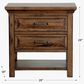 Napa Furniture Design Hill Crest Nightstand in Dark Chestnut, , large