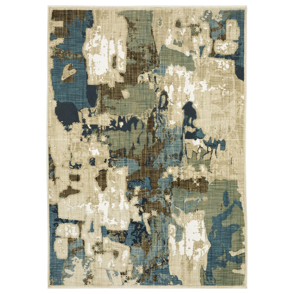 Oriental Weavers Reed 2"3" x 7"6" Beige and Multicolor Runner, , large
