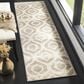 Safavieh Amsterdam AMS107A-28 2"3" x 8" Ivory/Mauve Runner, , large