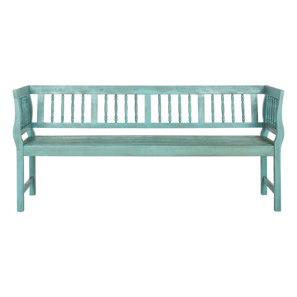 Safavieh Brentwood Bench in Oriental Blue, , large