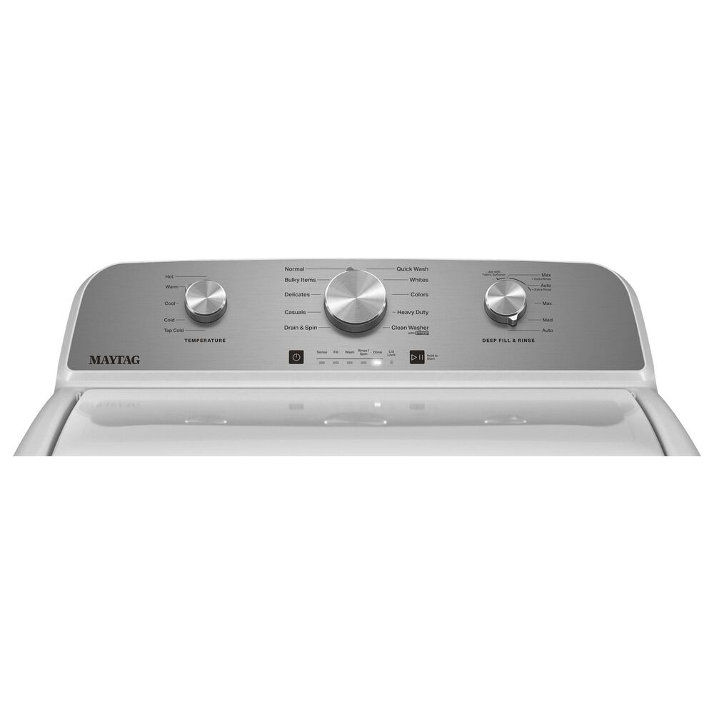 Maytag 4.5 Cu. Ft. Top Load Washer with Deep Fill in White, , large