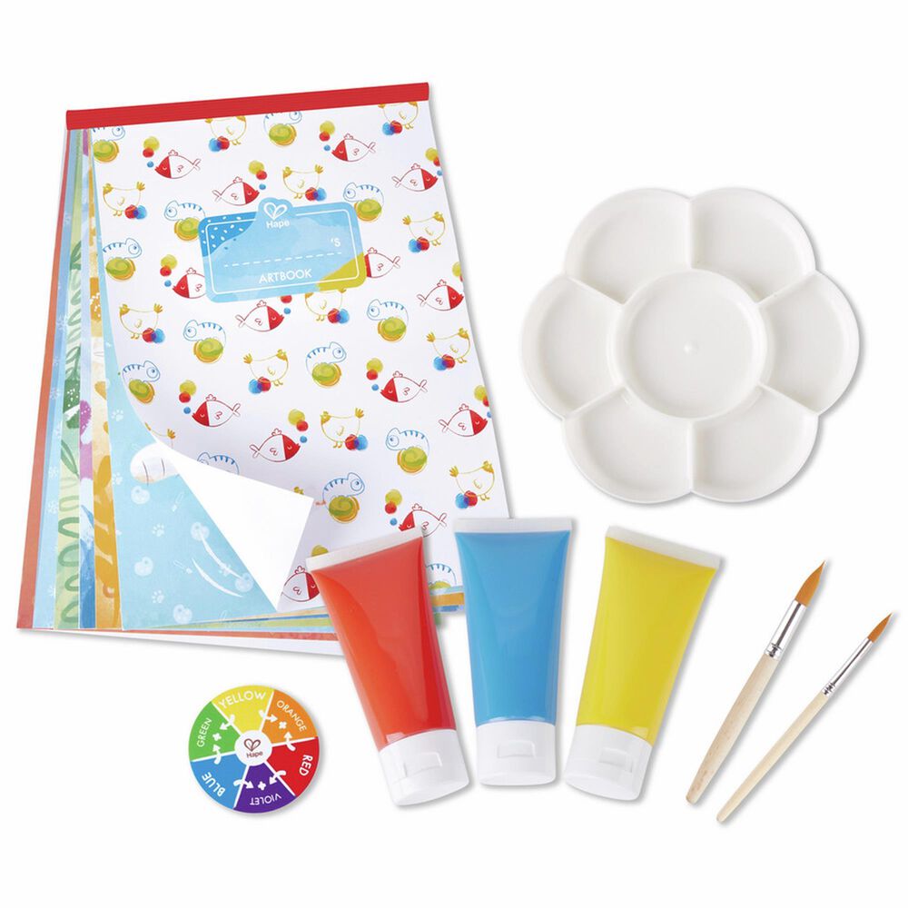 Hape Toys Colour Mix Painting in Multicolor, , large