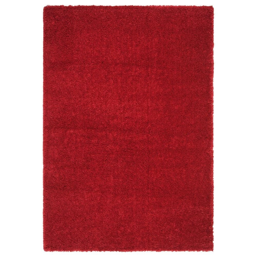 Safavieh August Shag AUG900Q 9" x 12" Red Area Rug, , large
