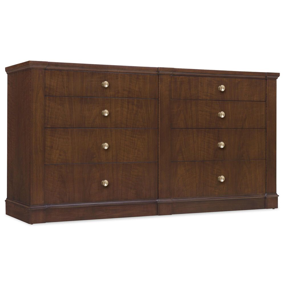 Hooker Furniture Archives 8-Drawer Dresser in Classic Walnut, , large