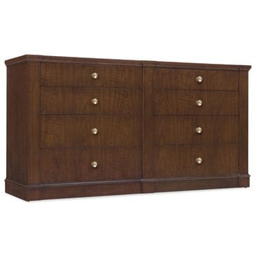 Hooker Furniture Archives 8-Drawer Dresser in Classic Walnut, , large