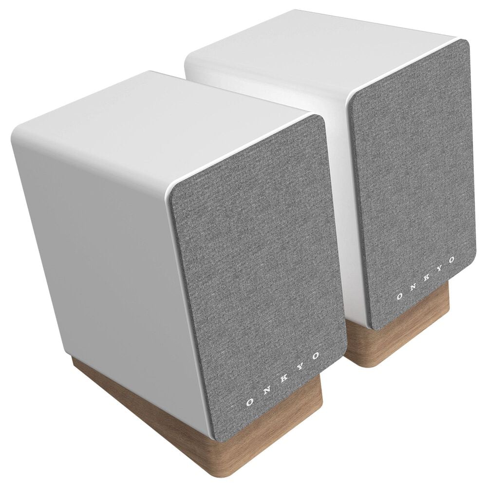 Klipsch Flexus 3" Powered Monitors Bookshelf Speakers Pair in White, , large