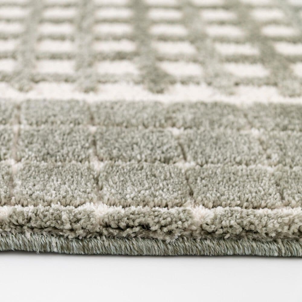Central Oriental Grove 7252SL Sage and Lace 5' x 7'6" Area Rug, , large