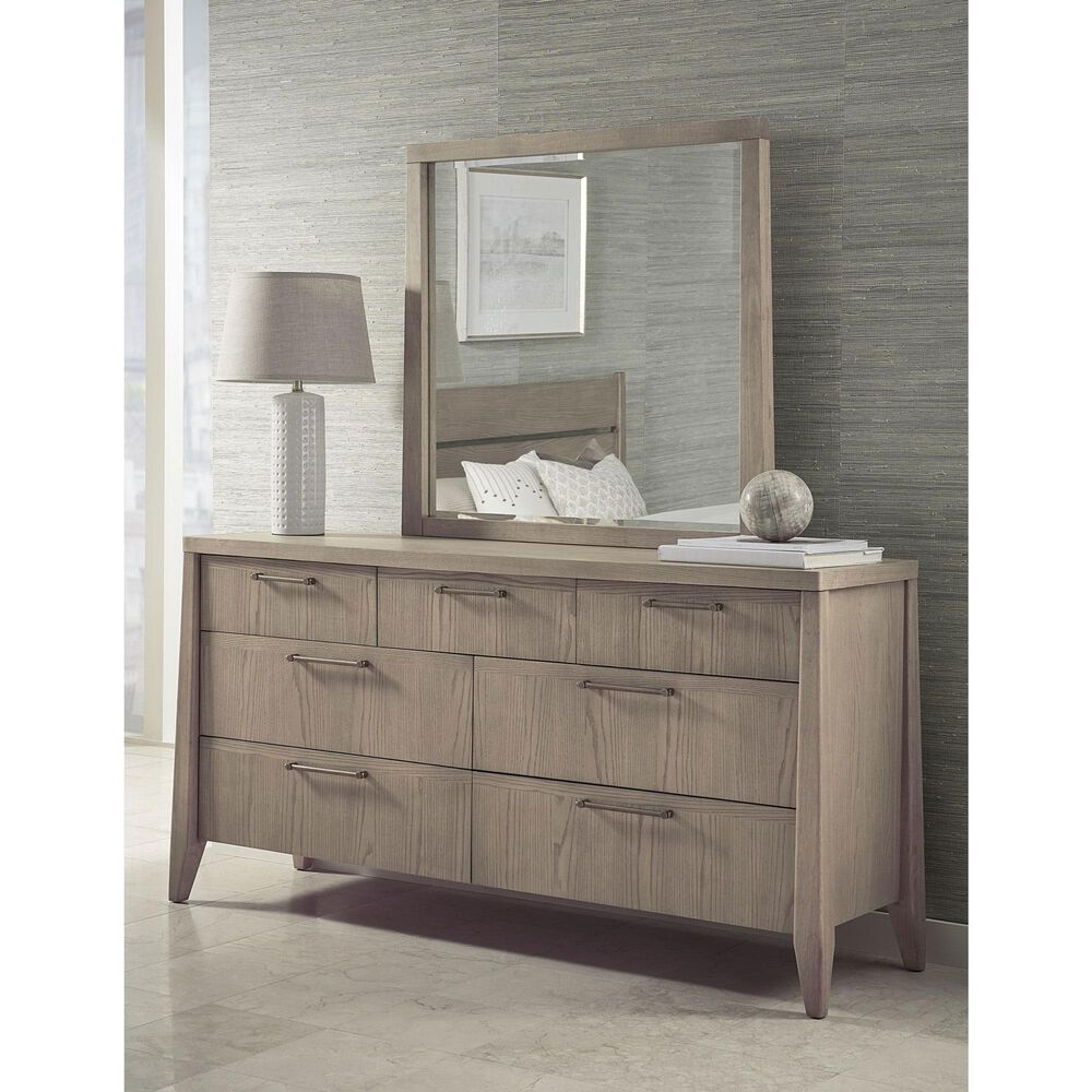 Urban Home Sumire Dresser Mirror in Ginger, , large