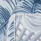 Safavieh Cabana CBN447N 8" x 10" Ivory and Navy Indoor/Outdoor Area Performance Rug, , large